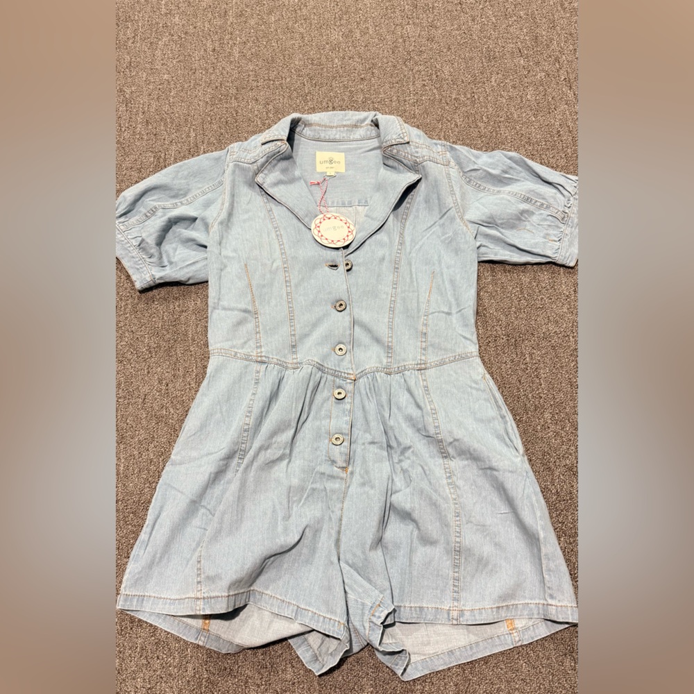 Umgee Denim Romper